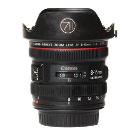 Canon Lens EF 8-15mm 4.0 L Fisheye USM