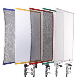 Bandera/Scrim24x30" Seda Blanca (60x75cm)