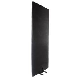 Foamboard 1x2,5m black/white