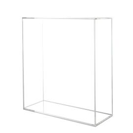 Plexi Cubus Klar 89x80,5x30,5cm