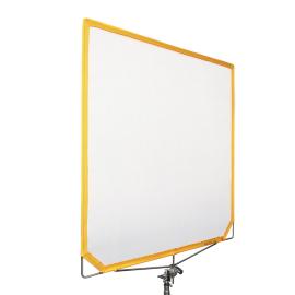 Scrim Flag 48x48" Artificial Silk (naranja)  (120x120cm)