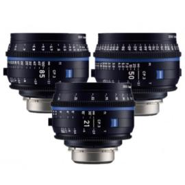Zeiss CP.3 Set de 3 lentes Montura EF