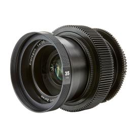 Zeiss Contax  35mm/1.4 Distagon Cinemodded to EF