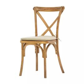 Chair, Crossback Light Brown