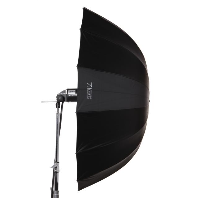 Schirm 165cm deep silber XL