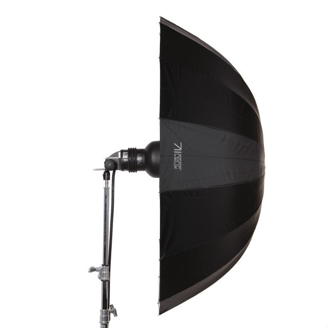 Paraguas M 110cm plateado