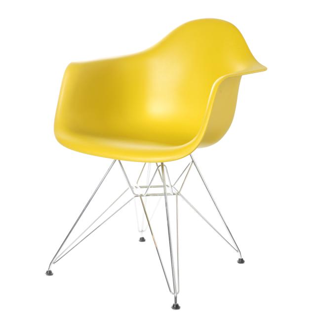 Chair "Vitra Eames Arm Chair" yellow