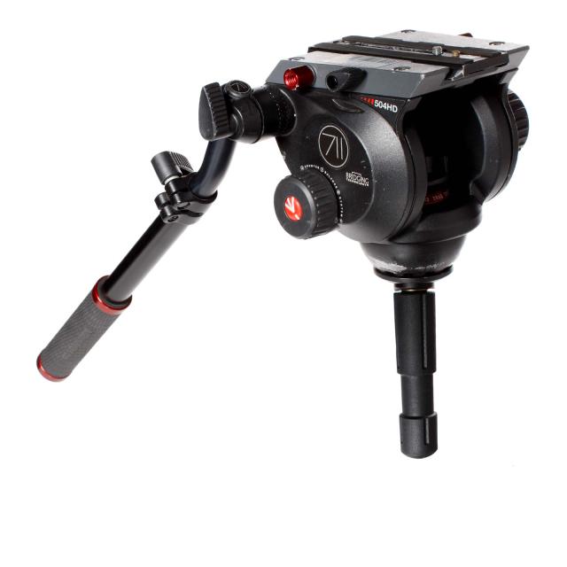 Rótula de Video Manfrotto 504HD ( semiesfera de 75mm Ø)