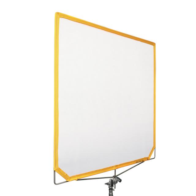 Scrim Flag 48x48" Artificial Silk (naranja)  (120x120cm)