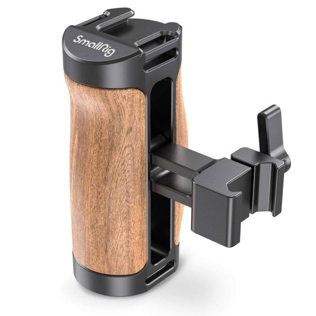 SmallRig Wooden Side grip for NATO-rail 2915