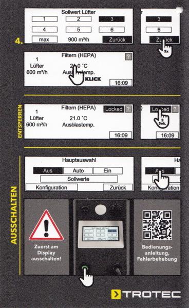 TROTEC TAC V+ / HEPA 14 Filter