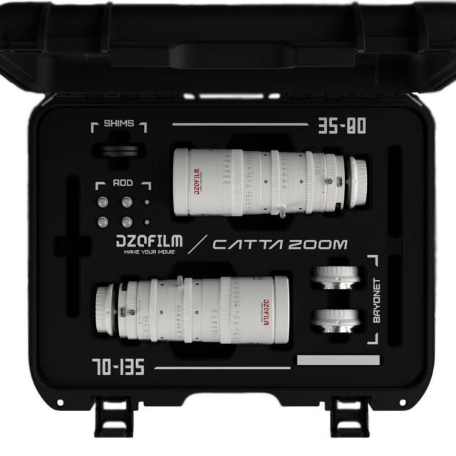 DZO Catta Zoom 35-80mm + 70-135mm T2,9 E/RF SET