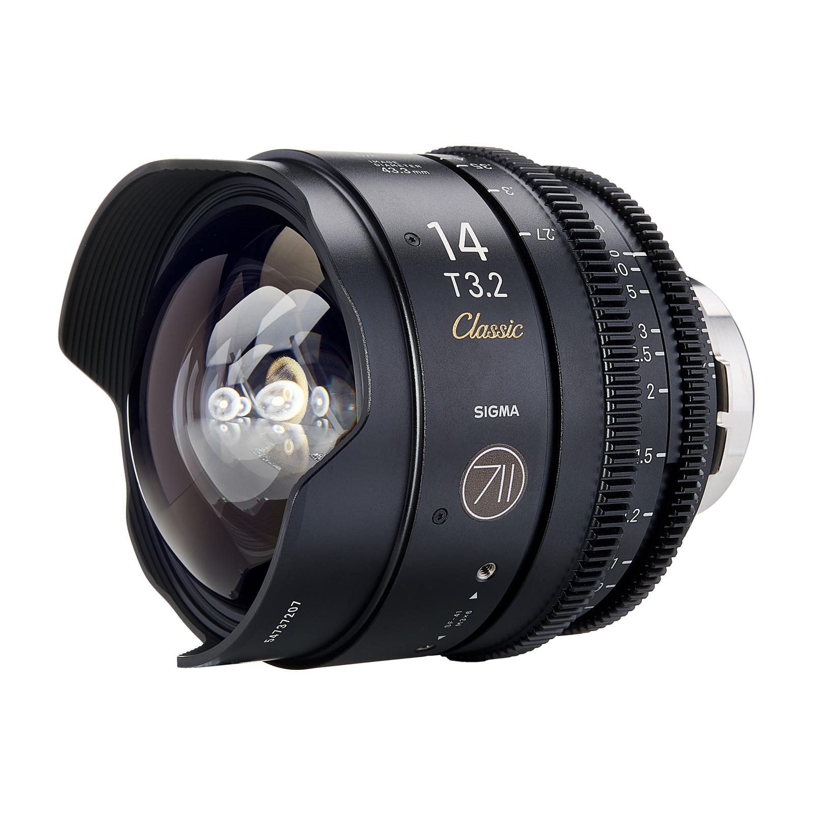 SIGMA Classics Cine-Prime 14mm T3.2 FF (PL-mount)
