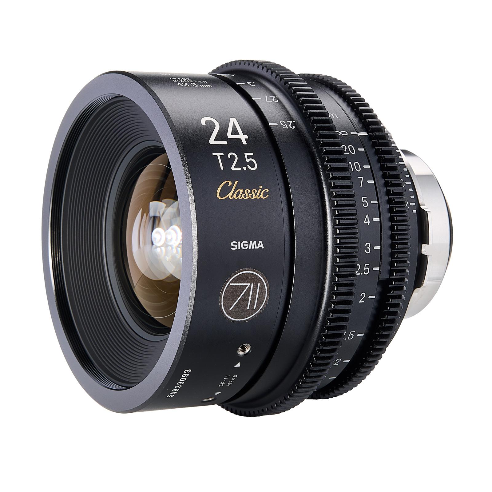 SIGMA Classics Cine-Prime 24mm T2.5 FF (PL-mount)