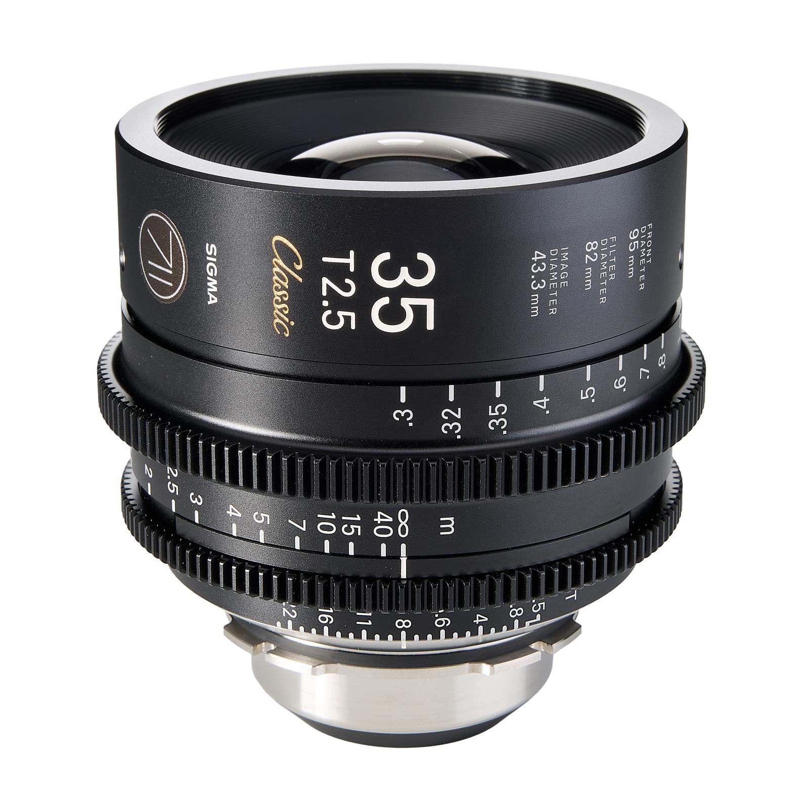 SIGMA Classics Cine-Prime 35mm T2.5 FF (PL-mount)