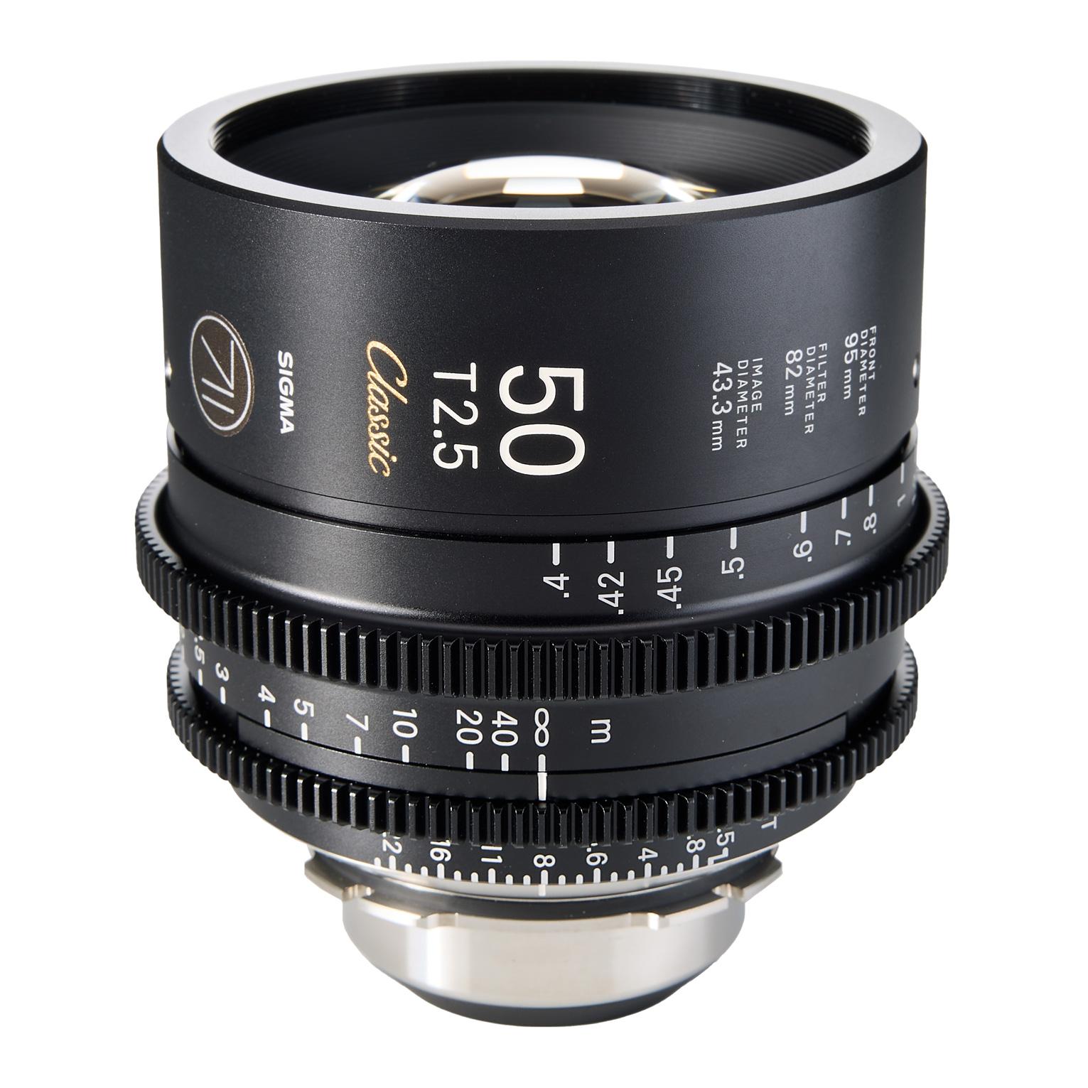 SIGMA Classics Cine-Prime 50mm T2.5 FF (PL- mount)