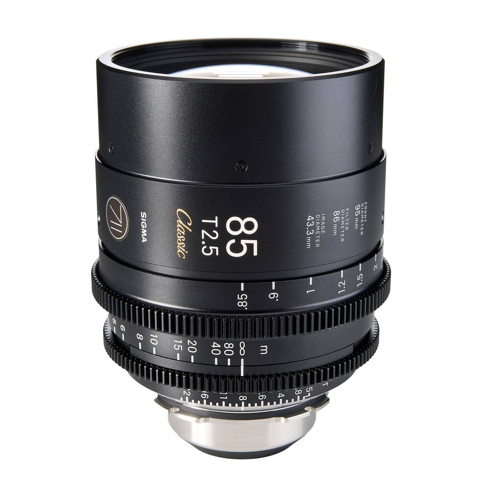 SIGMA Classics Cine-Prime 85mm T2.5 FF (PL-mount)