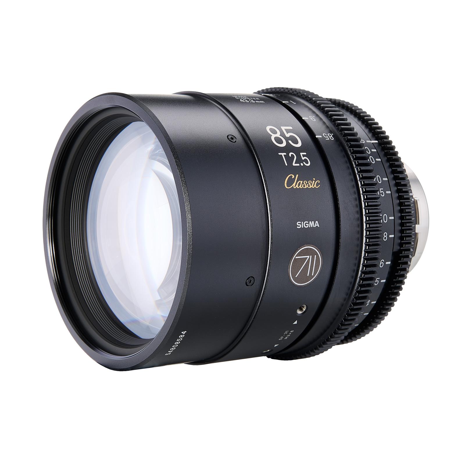 SIGMA Classics Cine-Prime 85mm T2.5 FF (PL-mount)