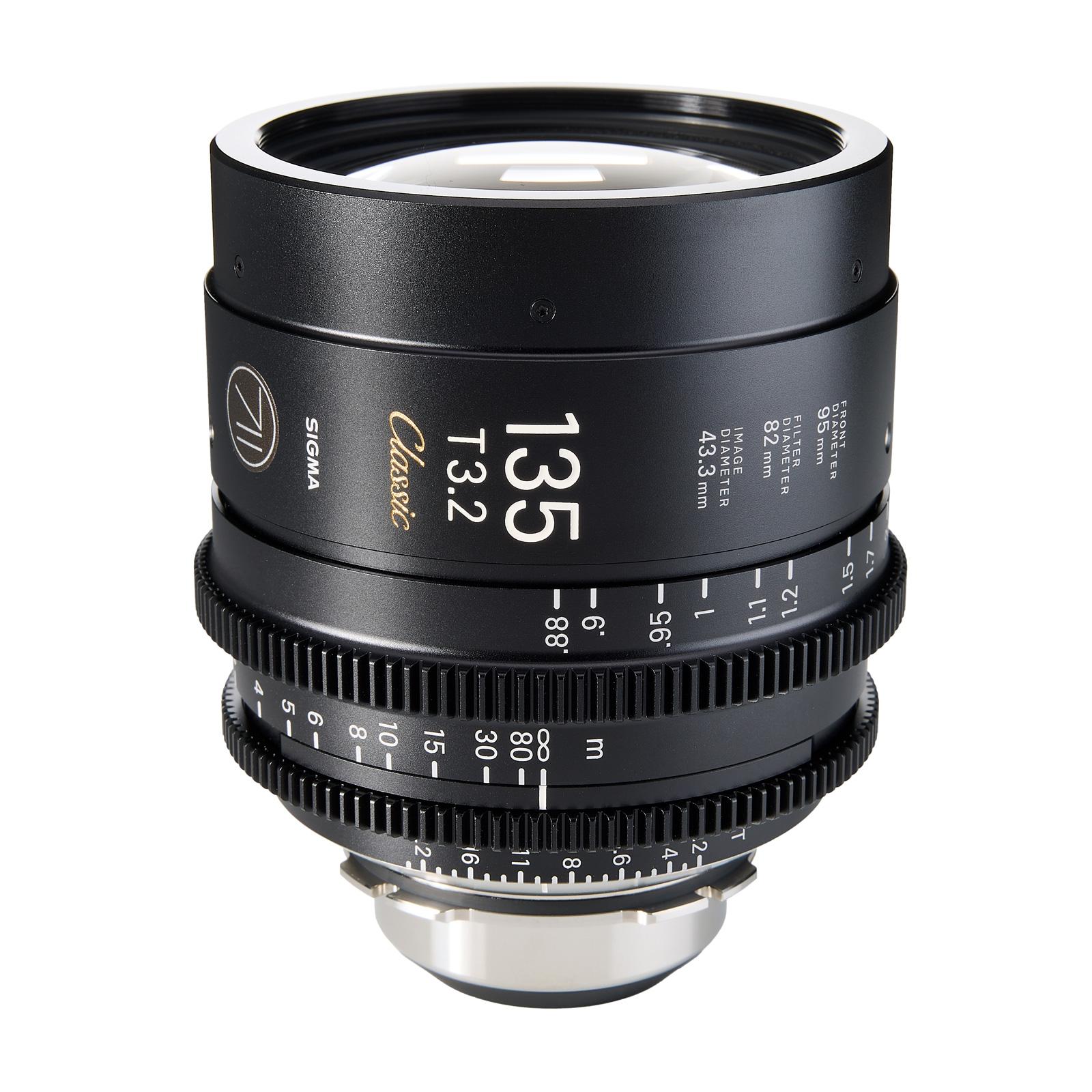 SIGMA Classics Cine-Prime 135mm T3.2 FF (PL-mount)