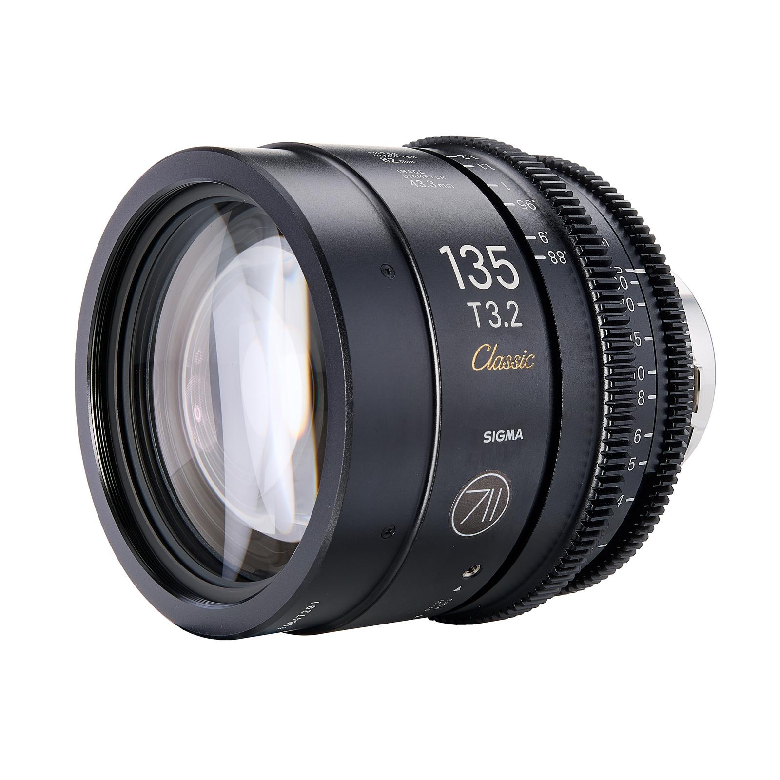 SIGMA Classics Cine-Prime 135mm T3.2 FF (PL-mount)