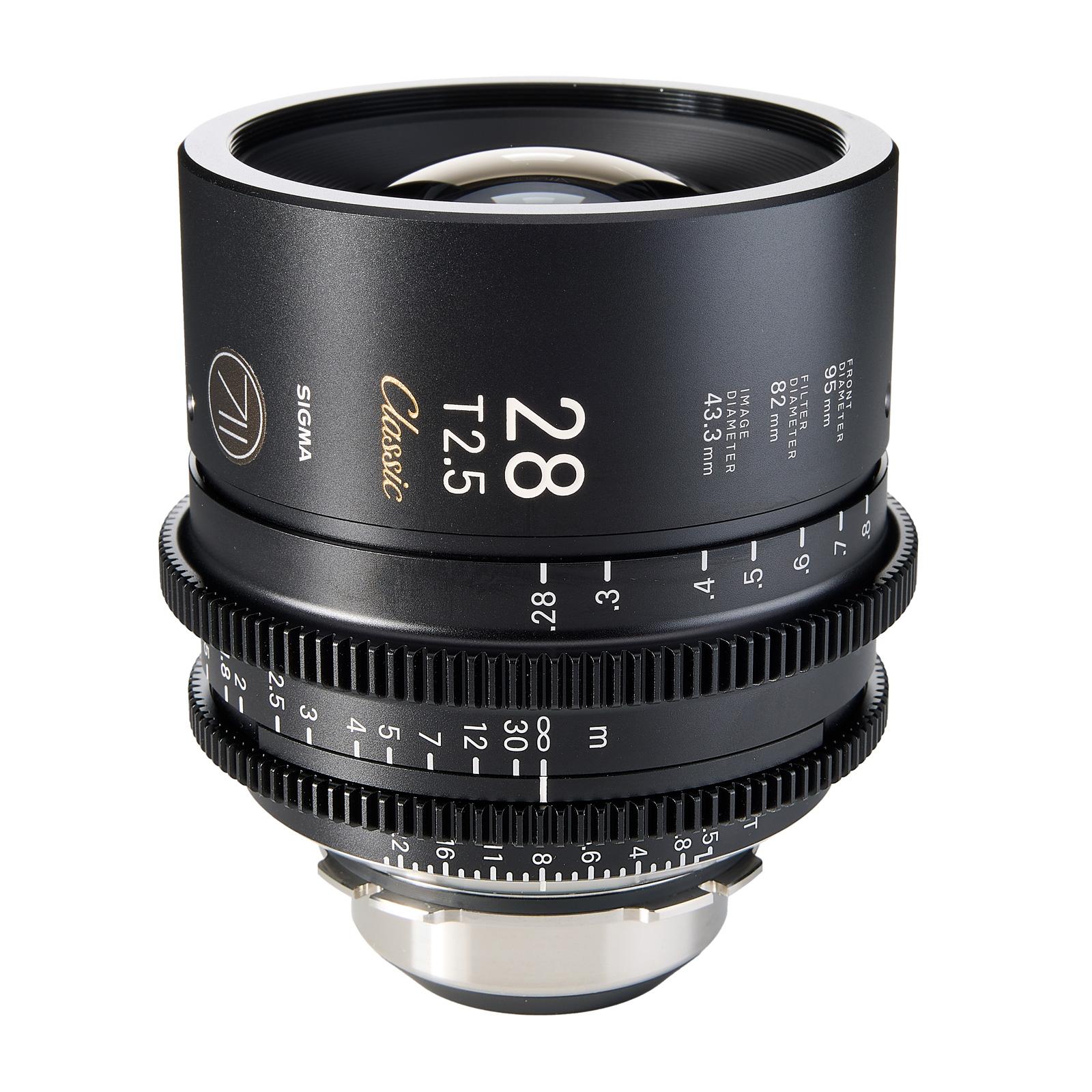 SIGMA Classics Cine-Prime 28mm T2.5 FF (PL-mount)