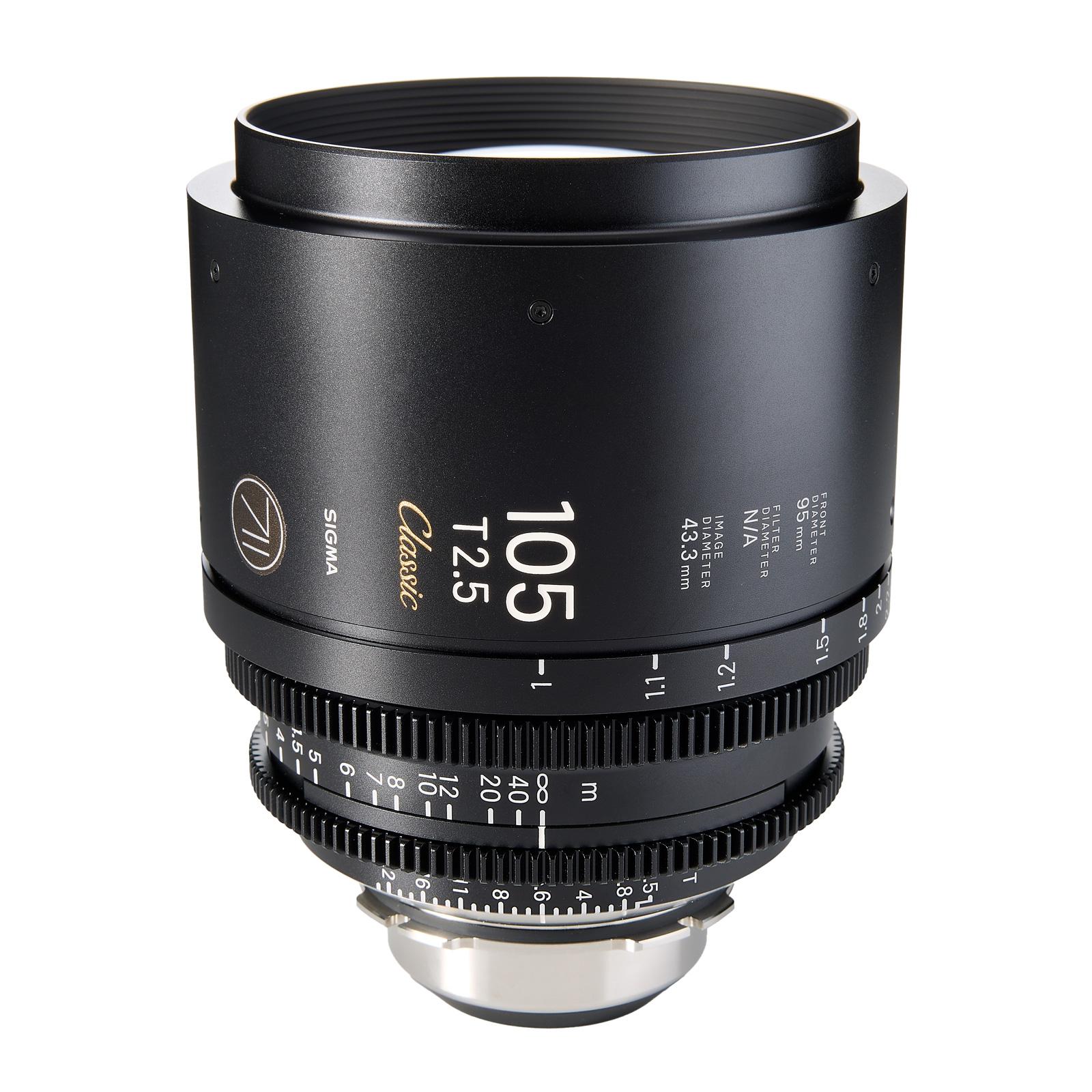 SIGMA Classics Cine-Prime 105mm T2.5 FF (PL-mount)