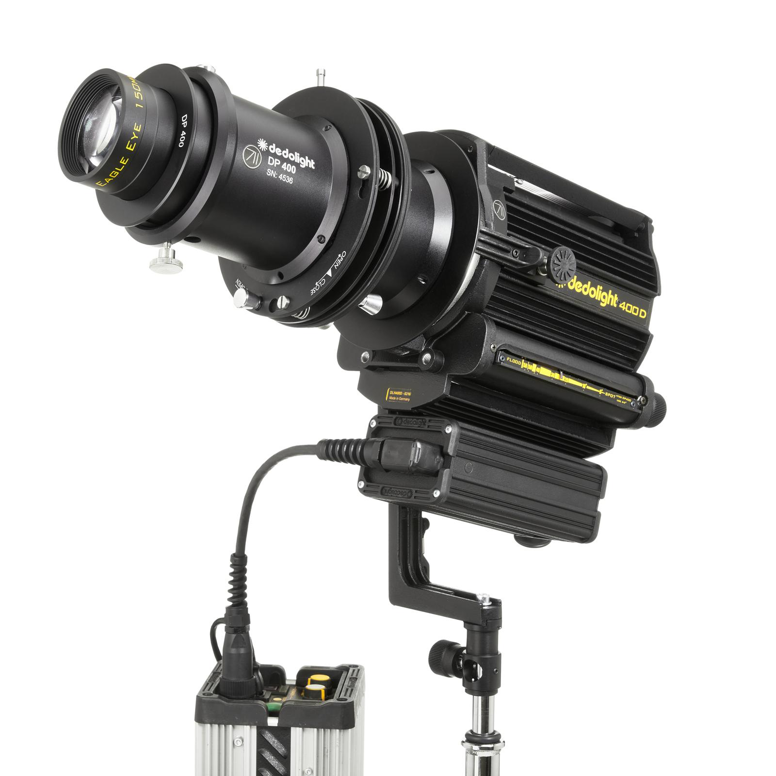 Dedolight 400 HMI DHL400D Set with Projection attachment
