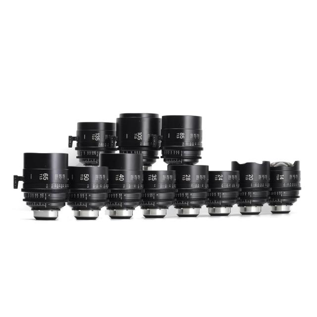 SIGMA Cine-Prime Set of 11 (PL) 14-135mm