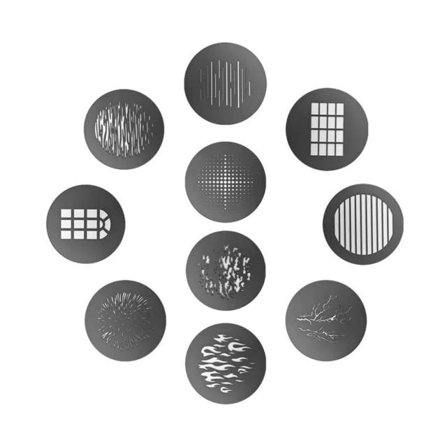 Aputure Spotlight Max 10 piece Gobo Kit (A-Size 100mm)