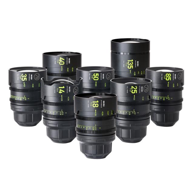 NiSi Athena Prime extended SET (14,18,25,35,40,50,85,135mm) PL