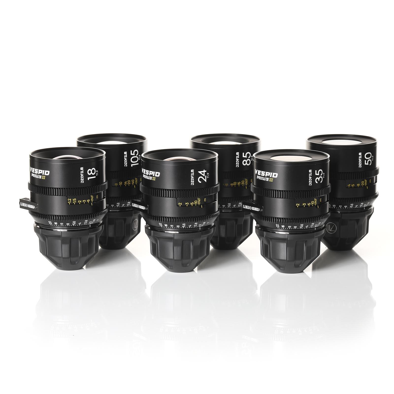 DZO Vespid Prime V2 Set of 6 PL (18/24/35/50/85/105) T1.9
