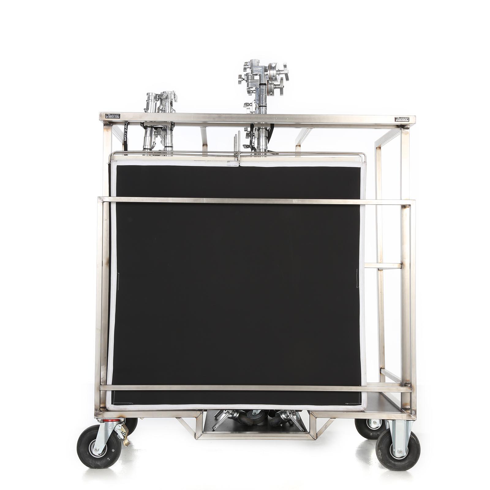 Cart for Stands and Floppies, Air Wheels