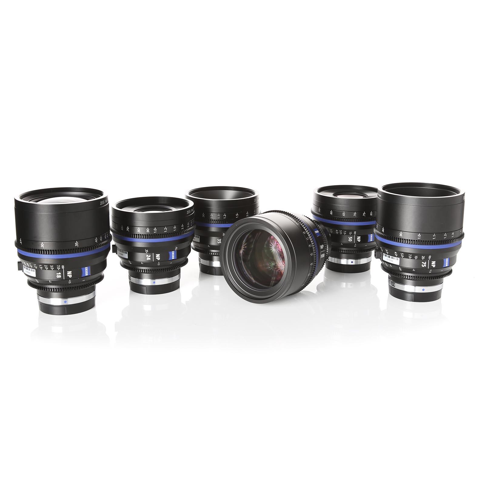 Zeiss Nano Prime Set of 6 E-mount (18/24/35/50/75/100/ T1.5)