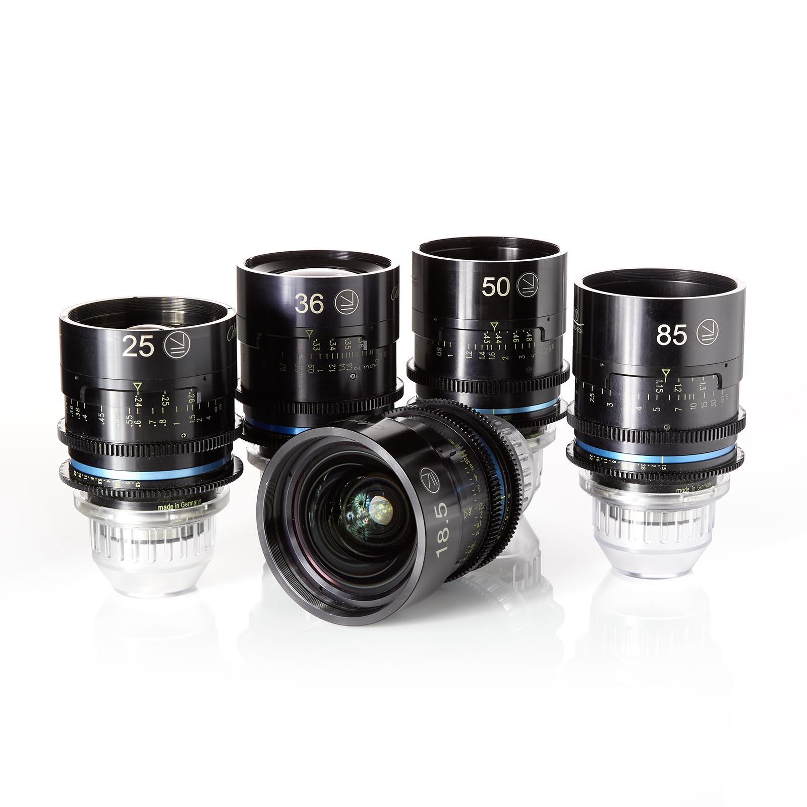 Celere High Speed Set of 5 (18,5/25/36/50/85) T1.5